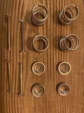 ROVER SD1 REAR BRAKE SHOES RETAINING PIN, CUP & SPRING KIT (CAR SET)