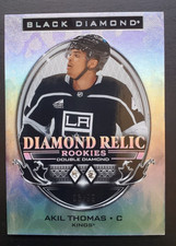 2024-25 Black Diamond Akil Thomas Diamond Relic Rookies Double Diamond RC 5/99