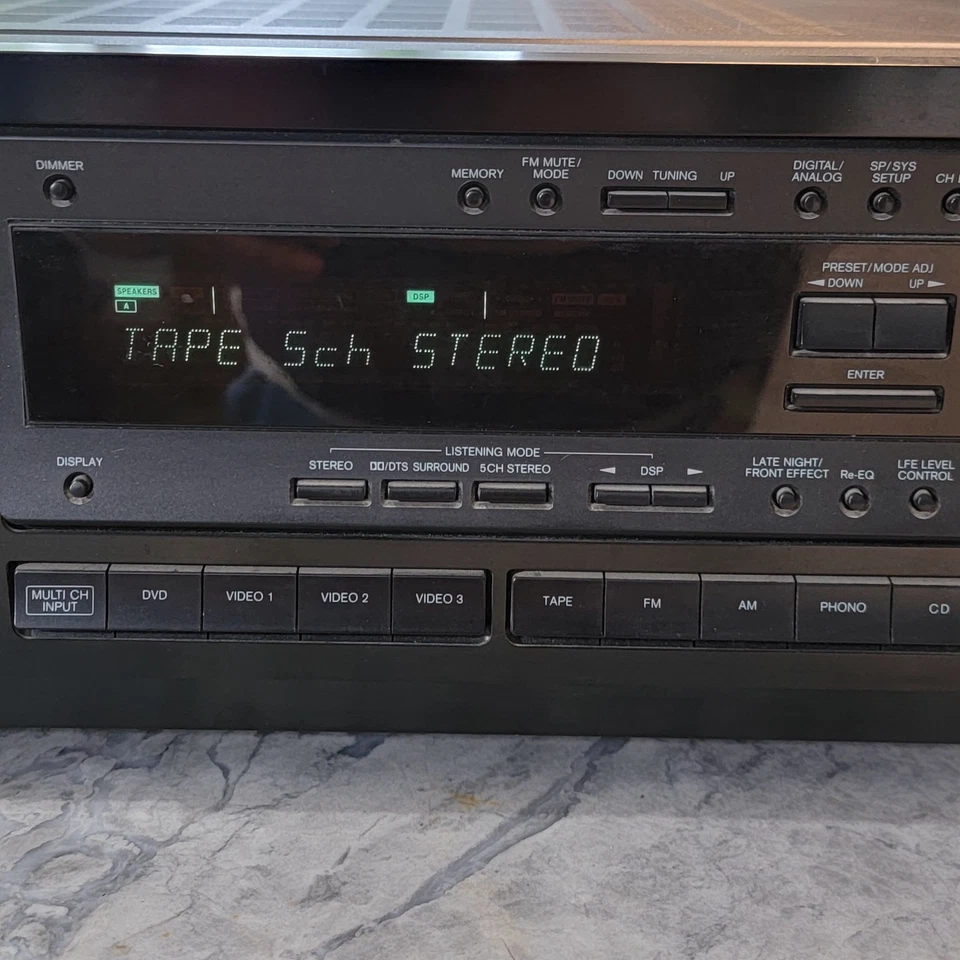 ONKYO TX-DS575X Receiver HiFi Stereo Home Theater 5.1 Channel  EUC - Image 2 of 4