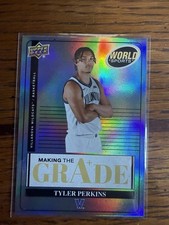2025 Upper Deck World of Sports Making the Grade Tyler Perkins RC VILLANOVA 