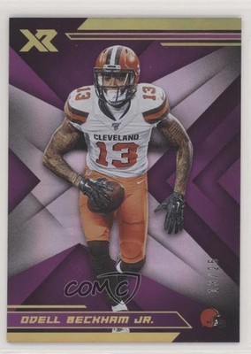 2019 Panini XR Purple 13/25 Odell Beckham Jr #22 fm0