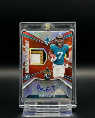 2024 Panini Phoenix Rookie Phenoms Patch Auto /99 Brian Thomas Jr. Jaguars RPJA…