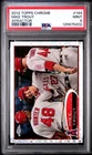 2012 Topps Chrome #144 Mike Trout X-fractor Refractor PSA 9 Angels