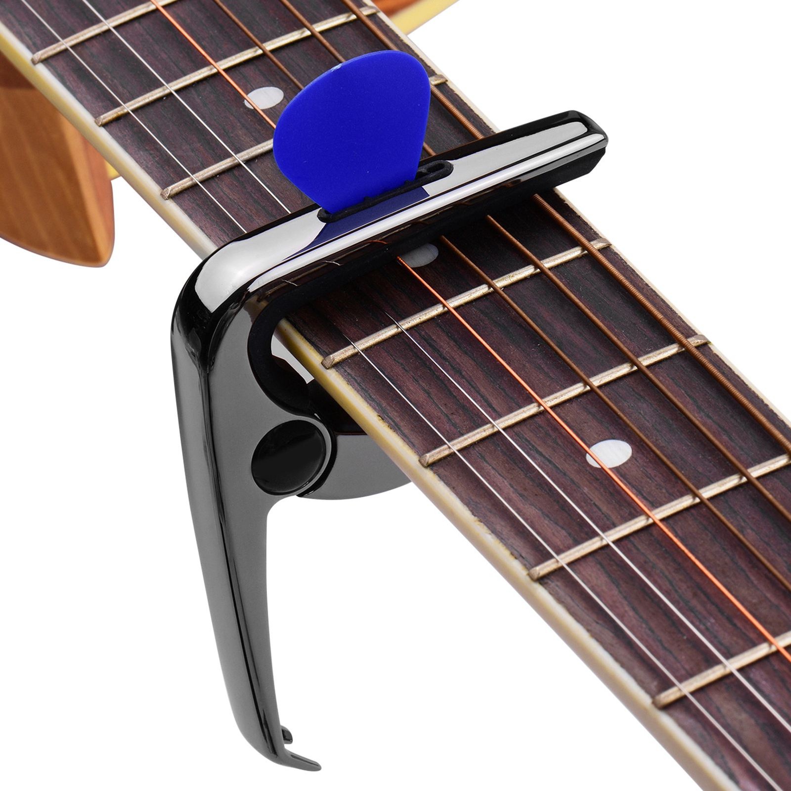 TC-02 Metal Guitar Zinc Alloy Durable For Acoustic Electric Guitars