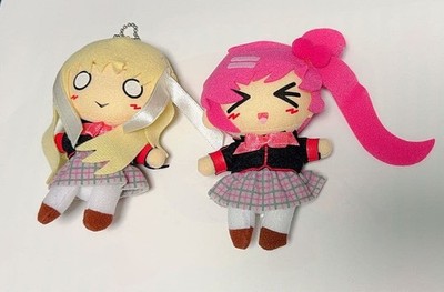 Little Busters Saigusa Haruka Tokido Saya Plüsch Set Gebraucht Key Anime Japan