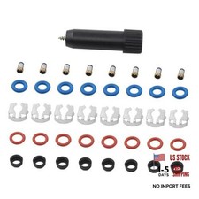 8 Set Fuel Injector Repair Seal Kit Wmicro Filter Removal Tool