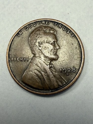 ** 1928-D LINCOLN CENT- VF+  (UPGRADE THAT SPOT IN YOUR SET)  PRICED TO SELL **