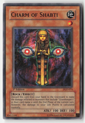 Charm of Shabti [1st Edition] PGD-074 card