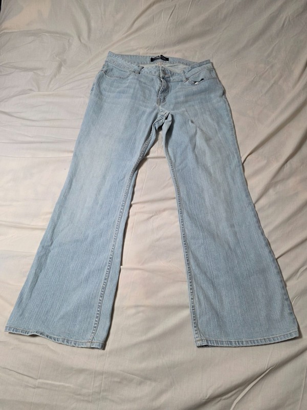Two pair of London Jean brand women's jeans size 14.