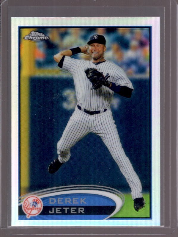 DEREK JETER 2012 Topps Chrome #84 Refractor