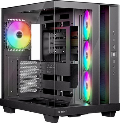 B-Ware PC-Gehäuse be quiet! Light Base 500 LX Black, schwarz, Glasfenster