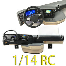 RC CAMION R620 sinistro/destro peptide LED interno per 1/14 Tamiya Scania R730 56323