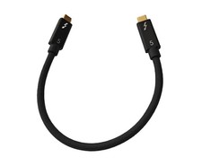 25CM Thunderbolt 5 USB-C 5.0 Cable 80Gbps PD 240W 16K Video Display UHD USK