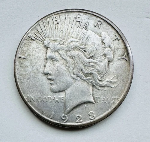 1923-P Peace Dollar, VF