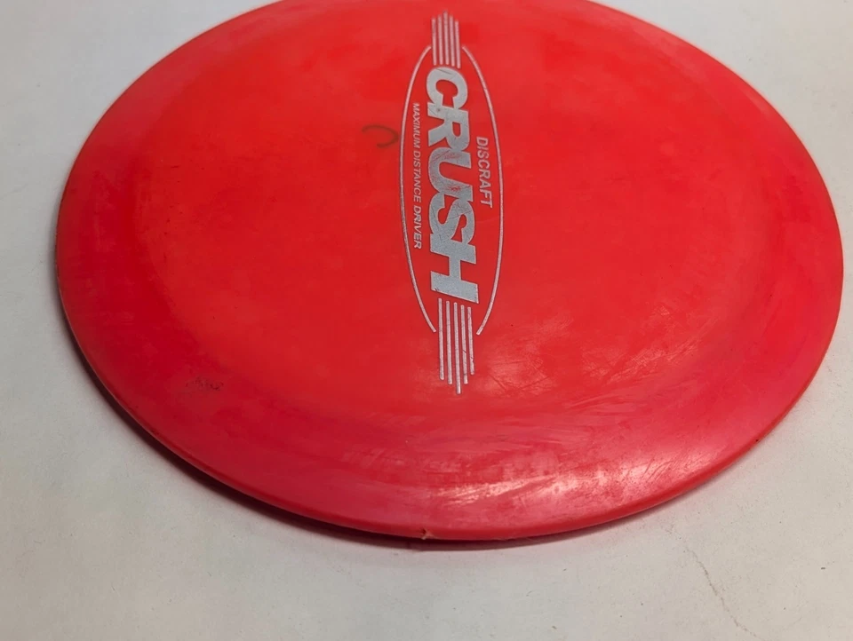 Discraft Z Crush Distance Driver 169g PFN Disc Golf Barstamp Red - Image 3 of 4