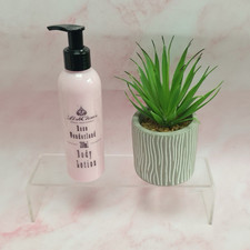 Rose Wonderland scented moisturising Body Lotion Pink Pump Bottle 200ml