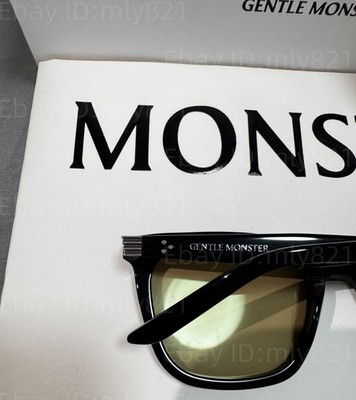 GentleMonster Sunglasses By Row 01(BR) Black Frame Brown Lenses | eBay