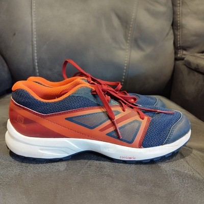 Salomon Sense J Junior Navy/Orange Trailschuhe Sneaker Contagrip UK5 EU38