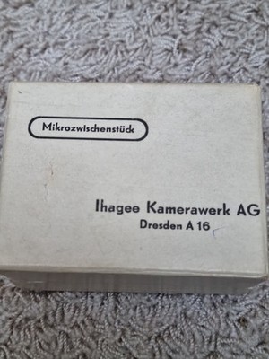 Ihagee AG Dresden A16 Mikrozwischenstück