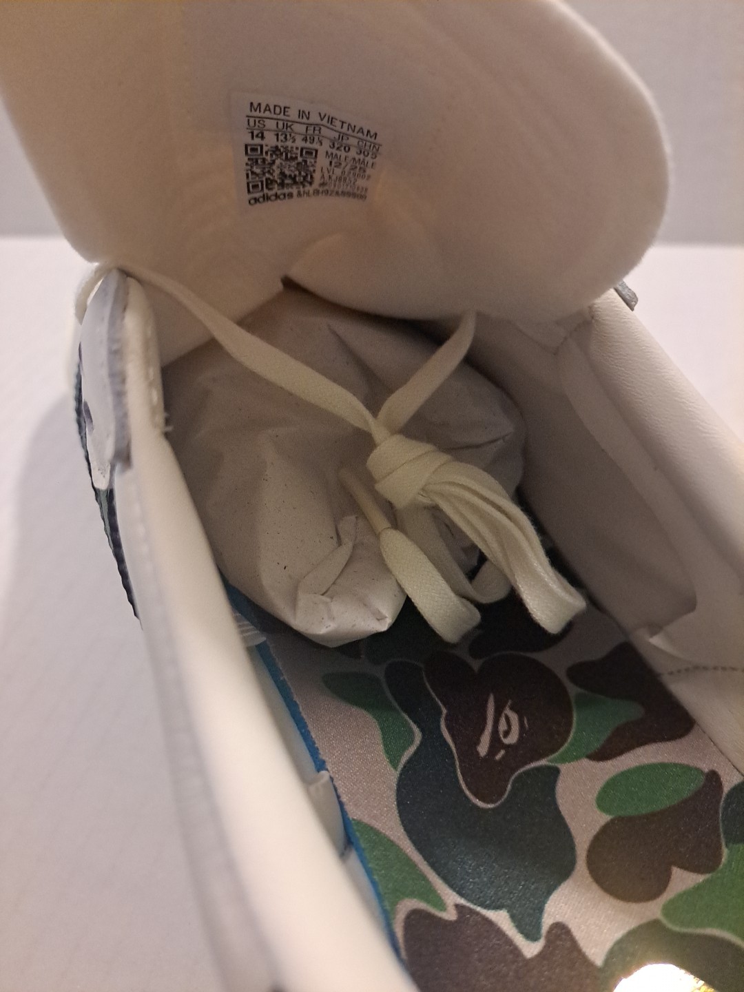 Size 14 - BAPE x adidas Samba World Cup Pack thumbnail 8