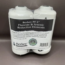 Berkey Pf-2 Fluoride Arsenic Water Filters Purification Elements PKG 2