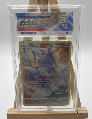Pokemon Kingdra TG03/TG30 Astral Radiance Ace 9 Graded Card