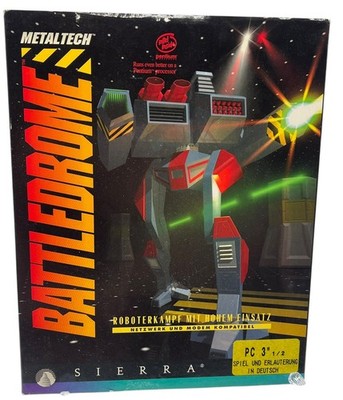 Battledrome - Metaltech - IBM PC - Big Box - 3,5'' Disketten