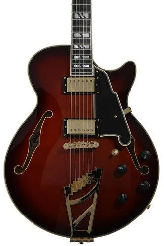 D'Angelico Excel SS Electric Guitar - Amaretto Burst