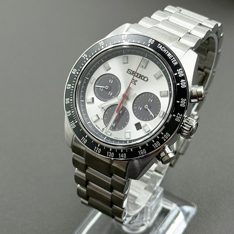 Seiko Prospex SSC911 Speedtimer Silver Dial Stainless Steel Men's Watch - Image 4 of 4