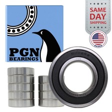 10 6208-2RS Premium Rubber Seal Ball Bearing C3 EMQ, 40x80x18, 6208 2RS 6208rs