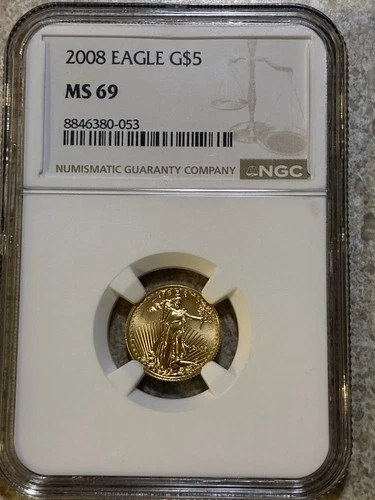 2008 American Gold Eagle 1/10 oz — photo from the most recent tracked eBay sale
