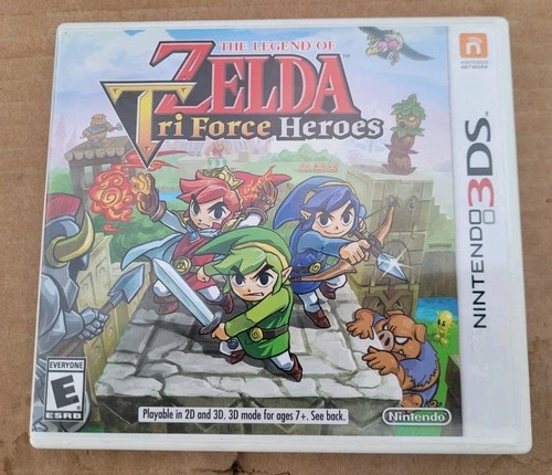 Legend of Zelda: Tri Force Heroes (Nintendo 3DS, 2015)