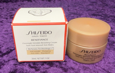 Shiseido Benefiance Overnight Wrinkle Resisting Cream 1.0 oz Anti-aging Skincare
