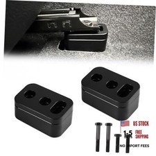 2PCS Aluminum Front Seat Spacers Recline Lift Kit, Adjustable Rear Seat Riser