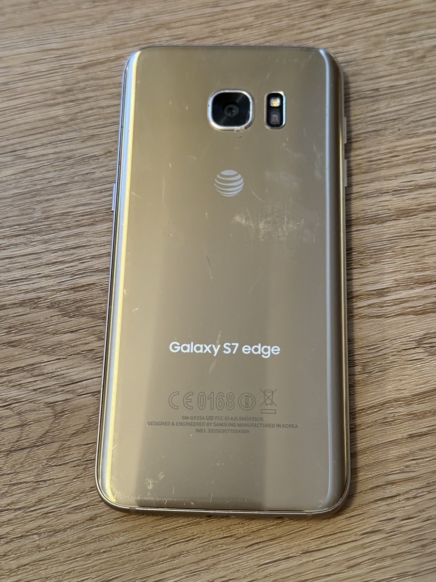 Samsung Galaxy S7 edge - 32 GB - Gold Platinum (Unlocked) for sale