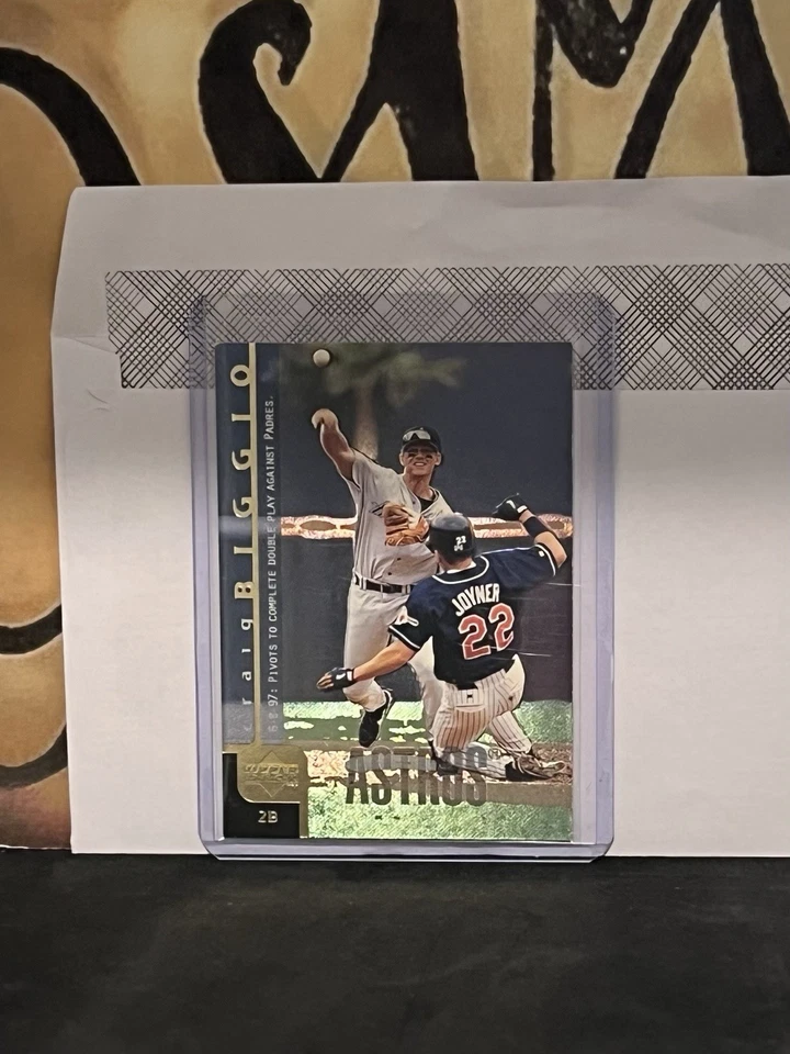 1998 Upper Deck Special F/X Craig Biggio #61 Houston Astros - Image 3 of 3