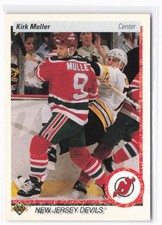 1990-91 Upper Deck Kirk Muller #267 New Jersey Devils