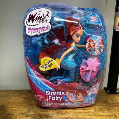 Winx Club My Fairy Friend Sirenix Bloom Doll Witty Toys New In Box Movable Wings