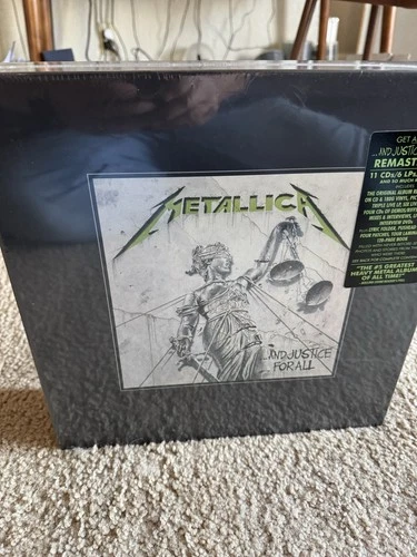 METALLICA …And Justice for All 2018 30th Anniversary Deluxe Box Set NEW + SEALED