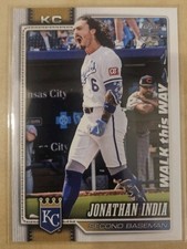 Topps 2026 Series 1 Jonathan India Royals Walk This WAY Card #237 Baseball SSP