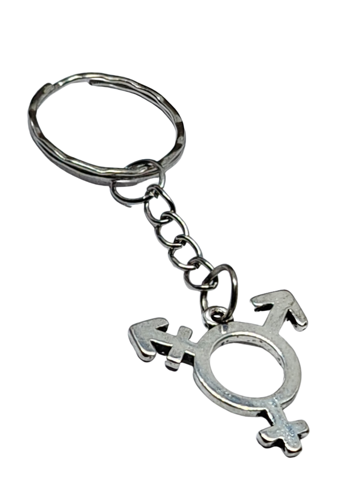 Porte-clés Plat En Aluminium Or H80 Mm