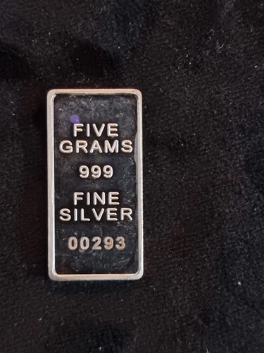 SSB MINT 5 GRAM SILVER KANGAROO BAR .999