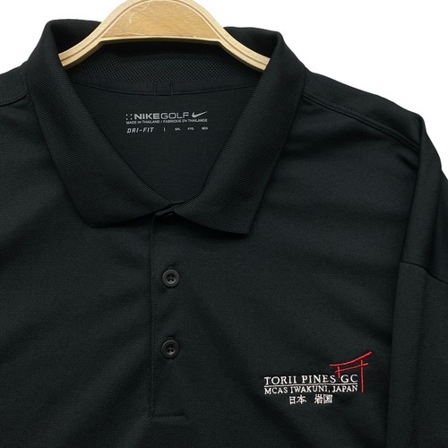 Nike Polo Mens 3XL Black Torii Pines 