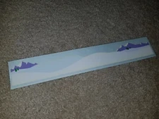 NOS Mrs Grossman's WINTERSCAPE Sticker 12" x 2" One Module 2000 Snow