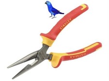 Stanley FatMax STA084006 Insulated VDE Long Nose Electricians Pliers 160mm 0-84-
