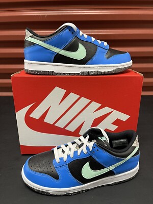 Nike Dunk Low Crater (GS) Size 7Y âBlue Blackâ (DR0165-001) | eBay