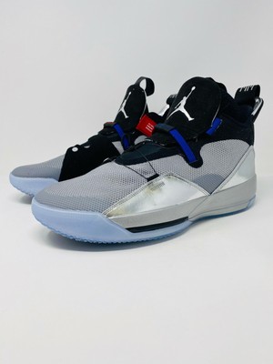 jordan 33 silver and black