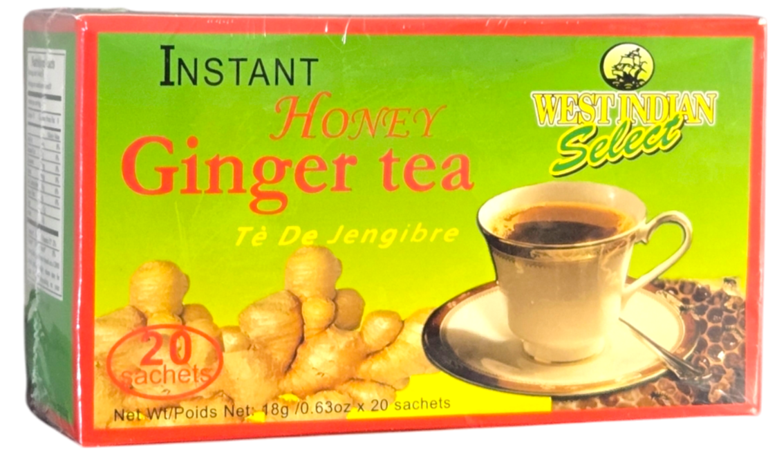 Instant Honey Ginger Tea by West Indian Select - 20 bags ea | eBay