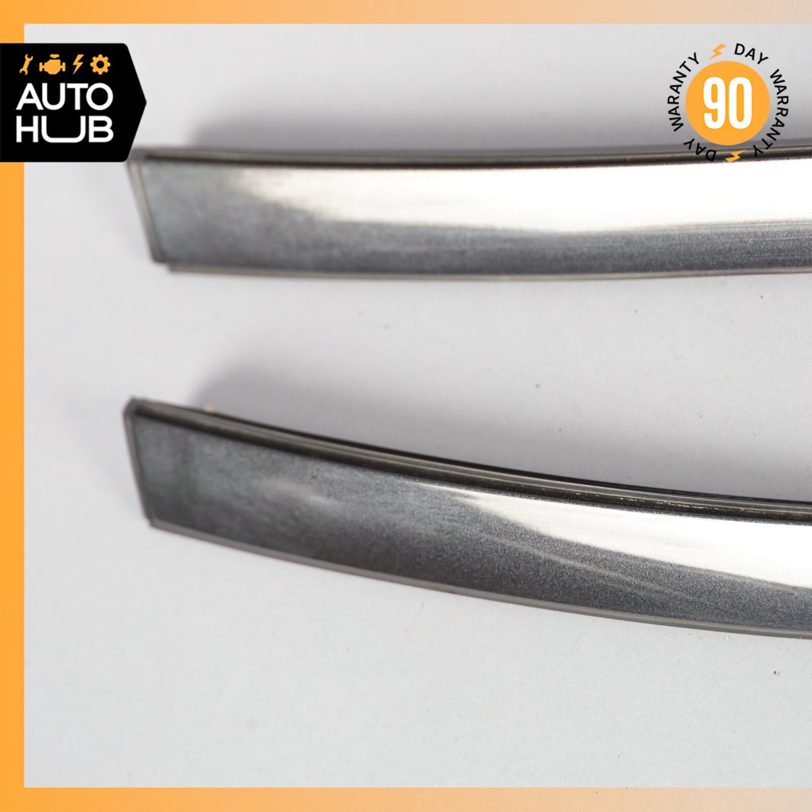 Maserati GranTurismo M145 Roof Drip Rail Door Upper Molding Trim Set OEM 76k