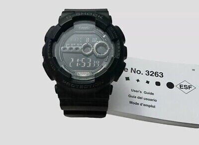 Casio G-Shock Module No. 3263 GD-100 Black Watch One Owner Casio G-Shock Module No. 3263 GD-100 Black Watch One Owner